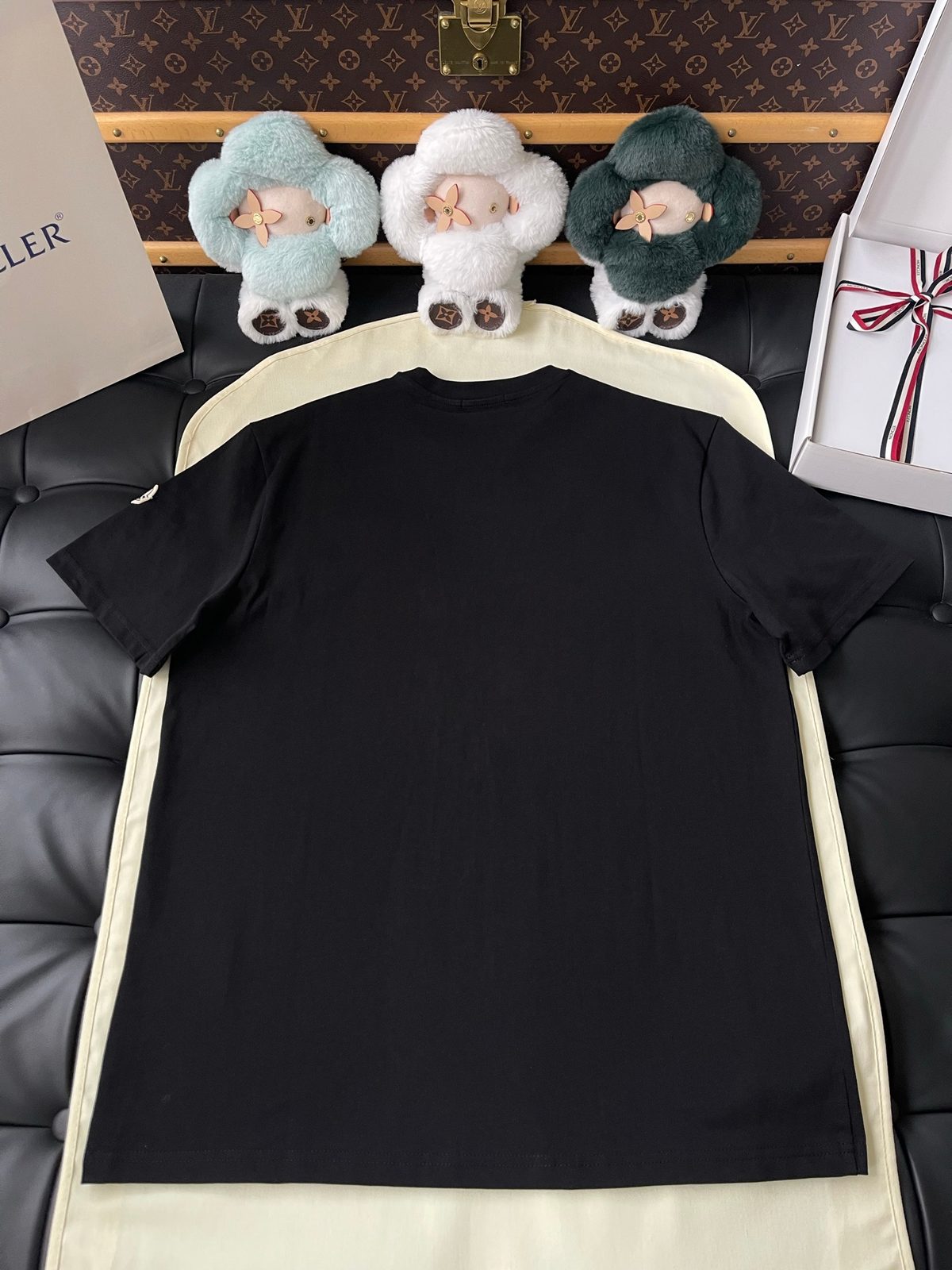 Moncler Black Crewneck T-Shirt