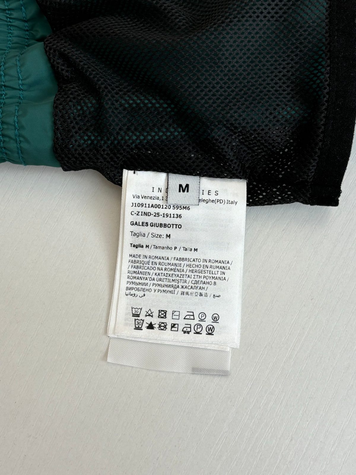 Moncler Men's Teal Drawstring Shorts