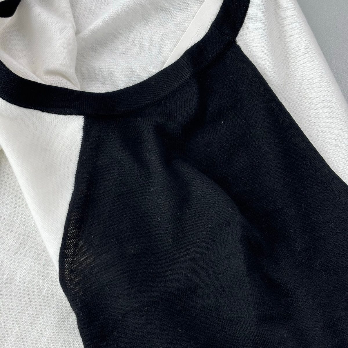 Chrome Hearts Silk Raglan Long Sleeve T-Shirt