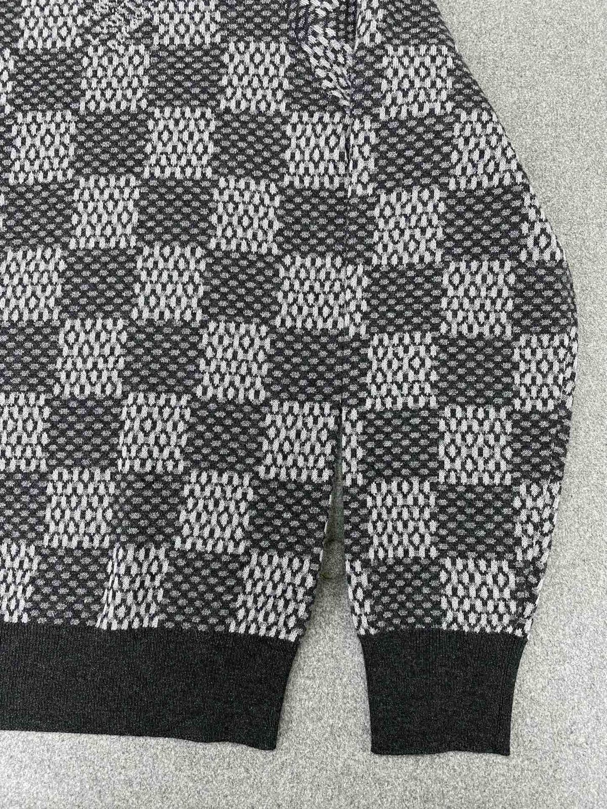 Gucci GG Checkerboard Crewneck Sweater