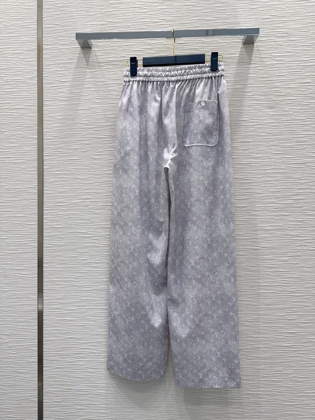 Louis Vuitton Monogram Silk Pajama Pants