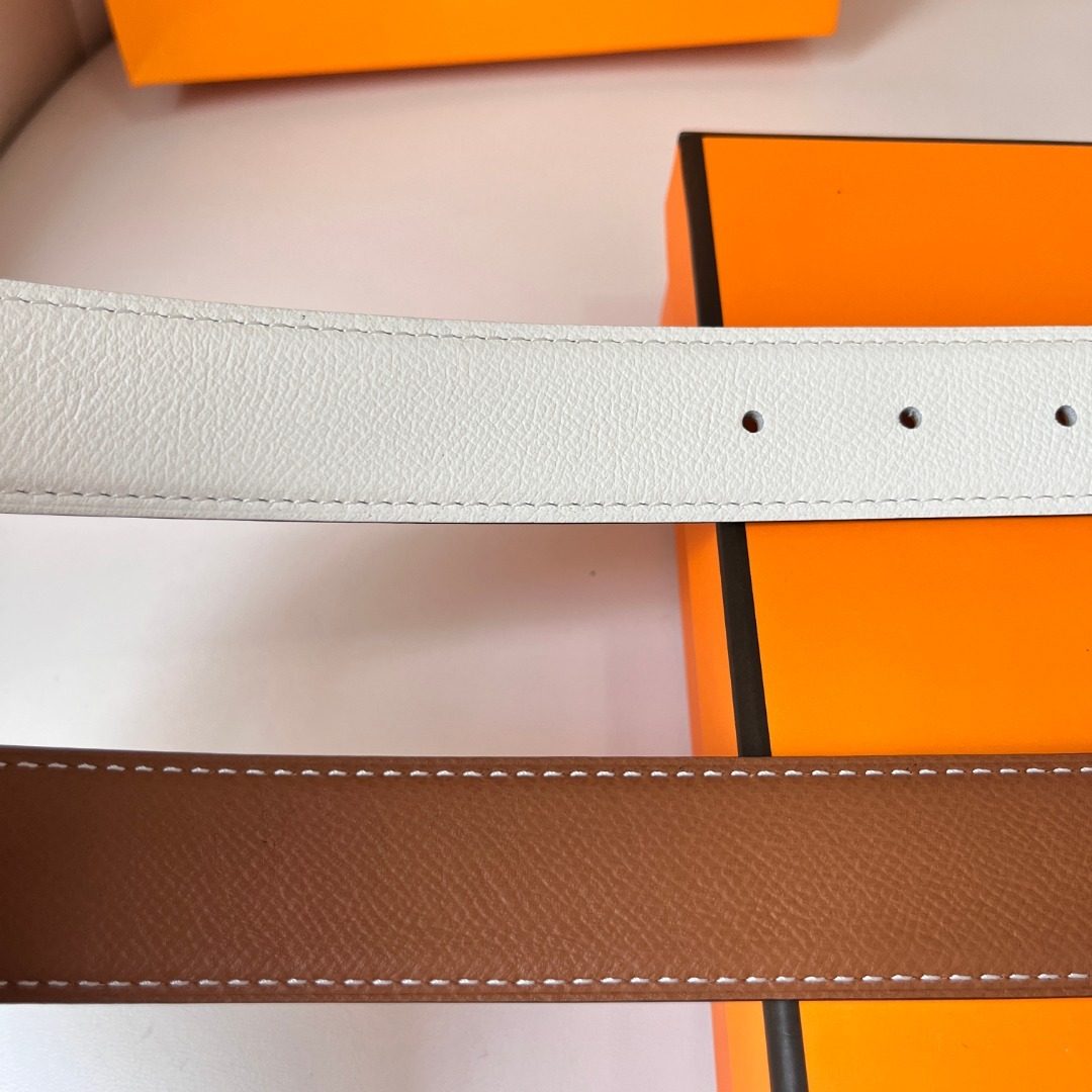 Hermès Reversible Leather Belt