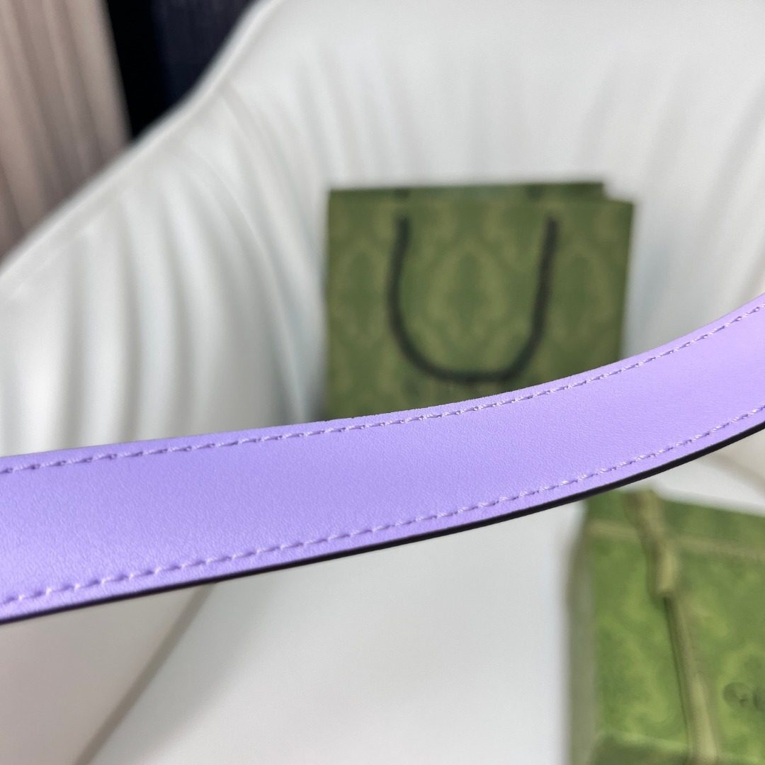 Gucci GG Marmont Leather Belt