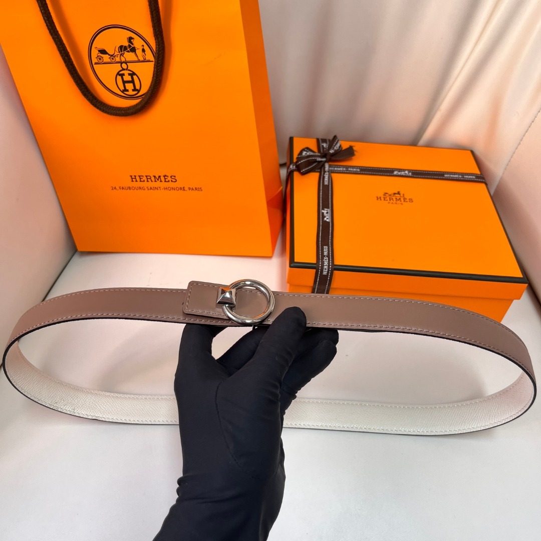Hermès Reversible Leather Belt