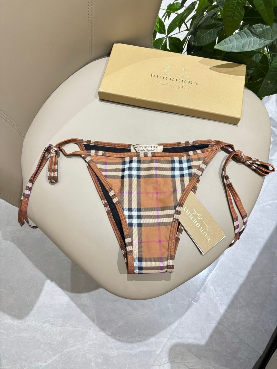 Burberry Vintage Check Bikini Set