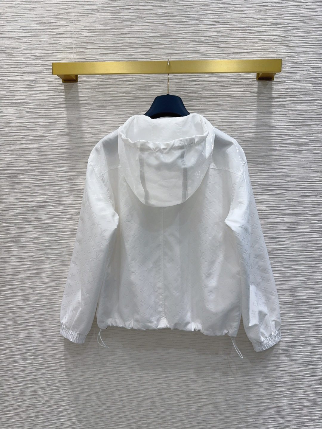 Louis Vuitton Monogram White Windbreaker Jacket