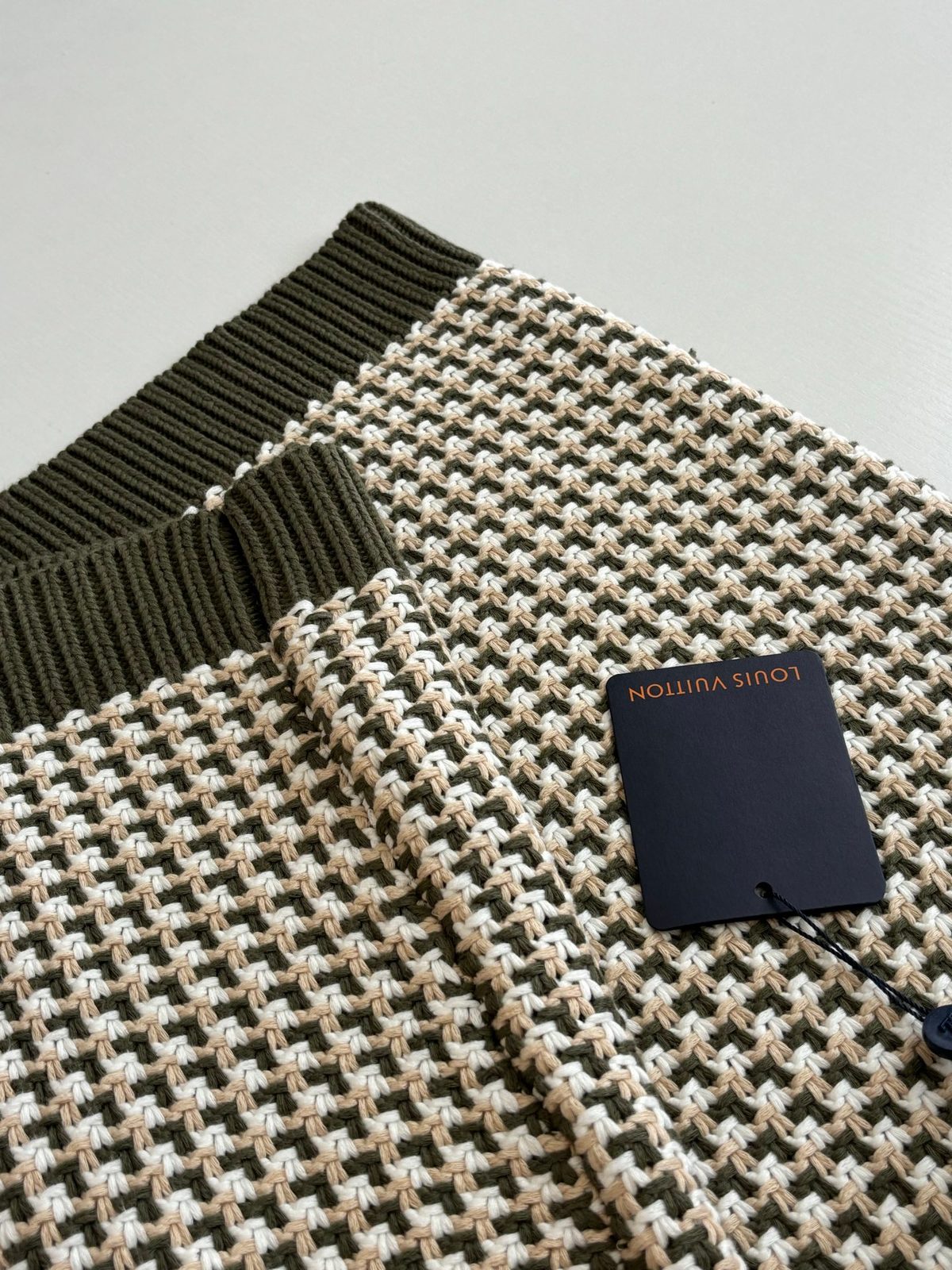 Louis Vuitton Multicolor Wool Crewneck Sweater