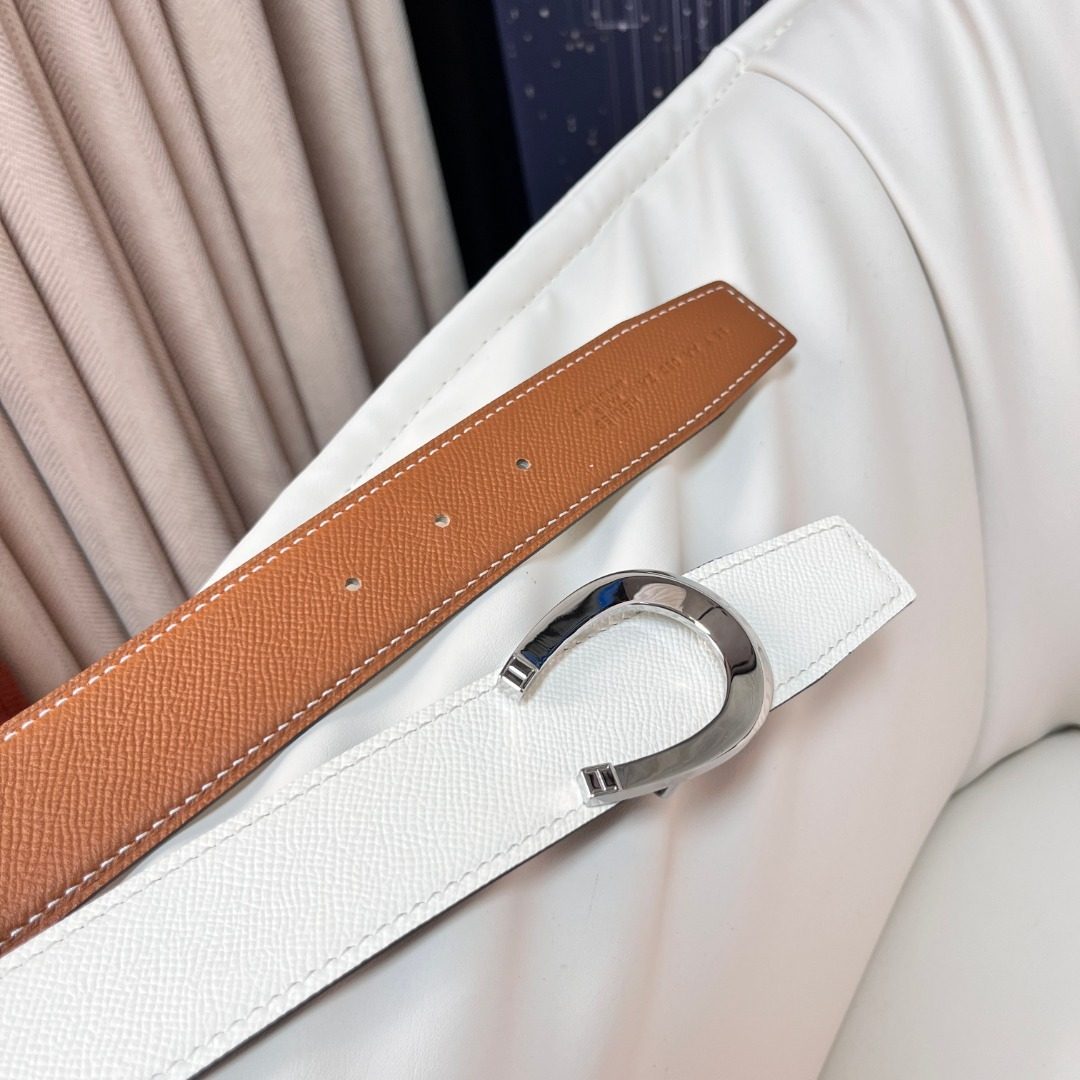 Hermès Reversible Leather Belt