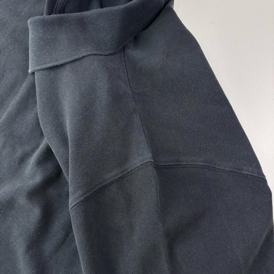 Premium Grey Wool Blend Crewneck Sweater