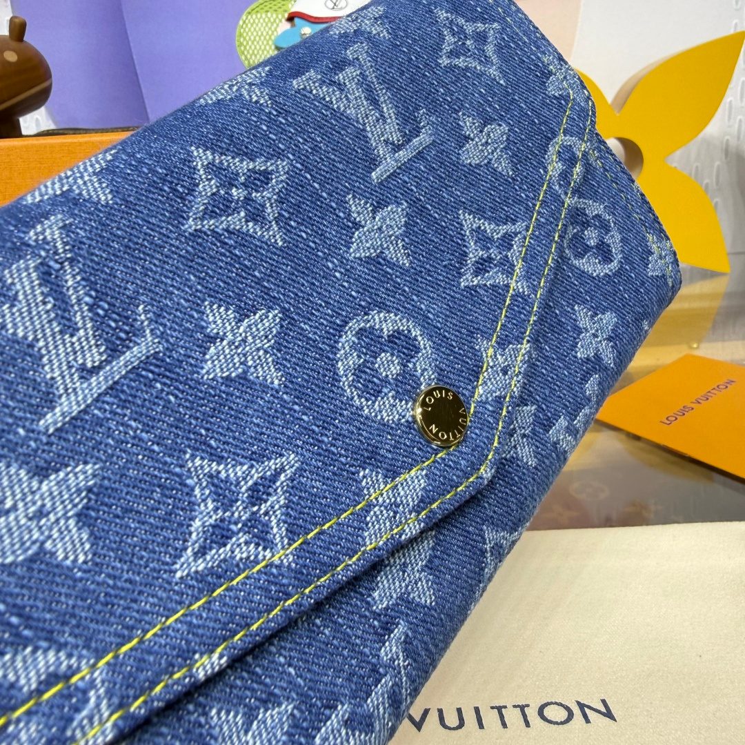 Louis Vuitton Monogram Denim Wallet