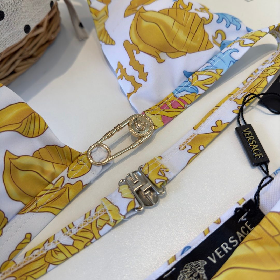Versace Baroque Print Swim Briefs
