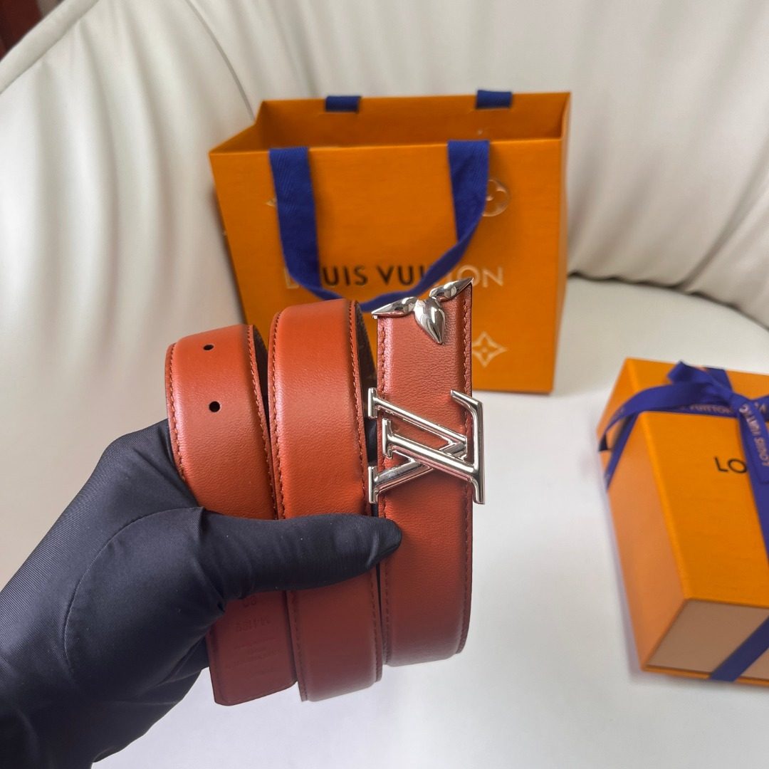 Louis Vuitton Monogram Leather Belt