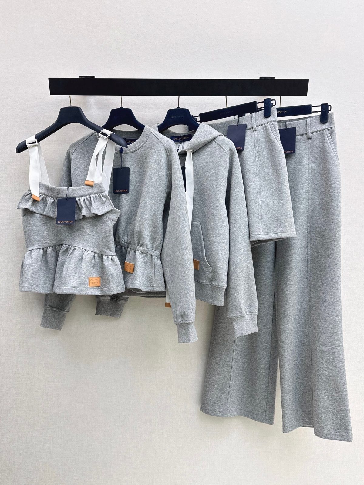 Louis Vuitton Grey Cotton Sweatpants