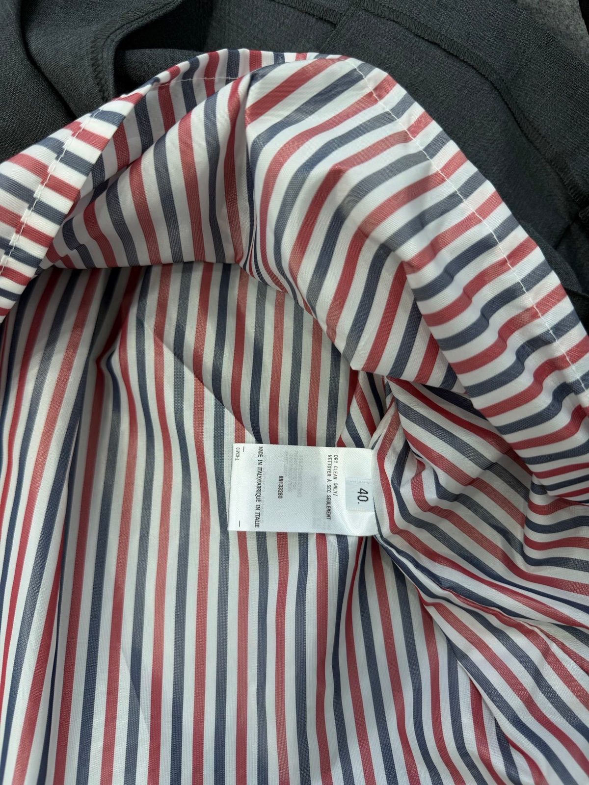 Thom Browne Pleated Wool Skirt B8010