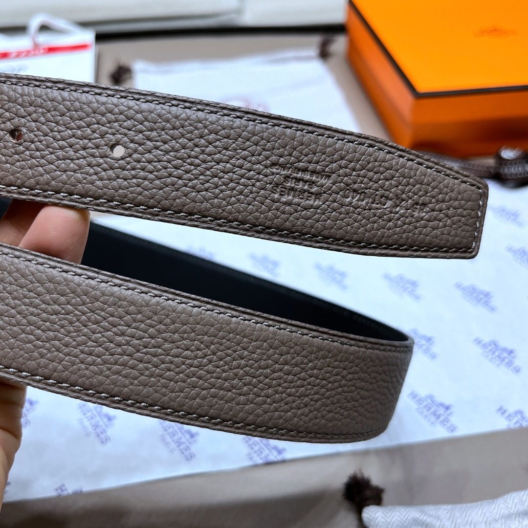 Hermès Reversible Leather Belt