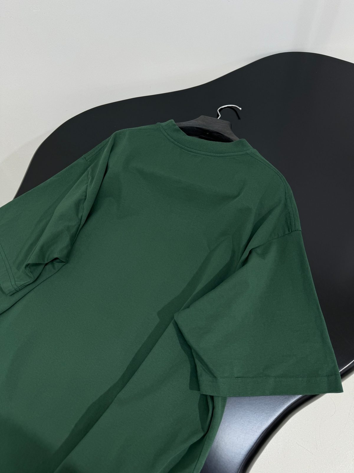 Balenciaga Logo Printed Green T-Shirt