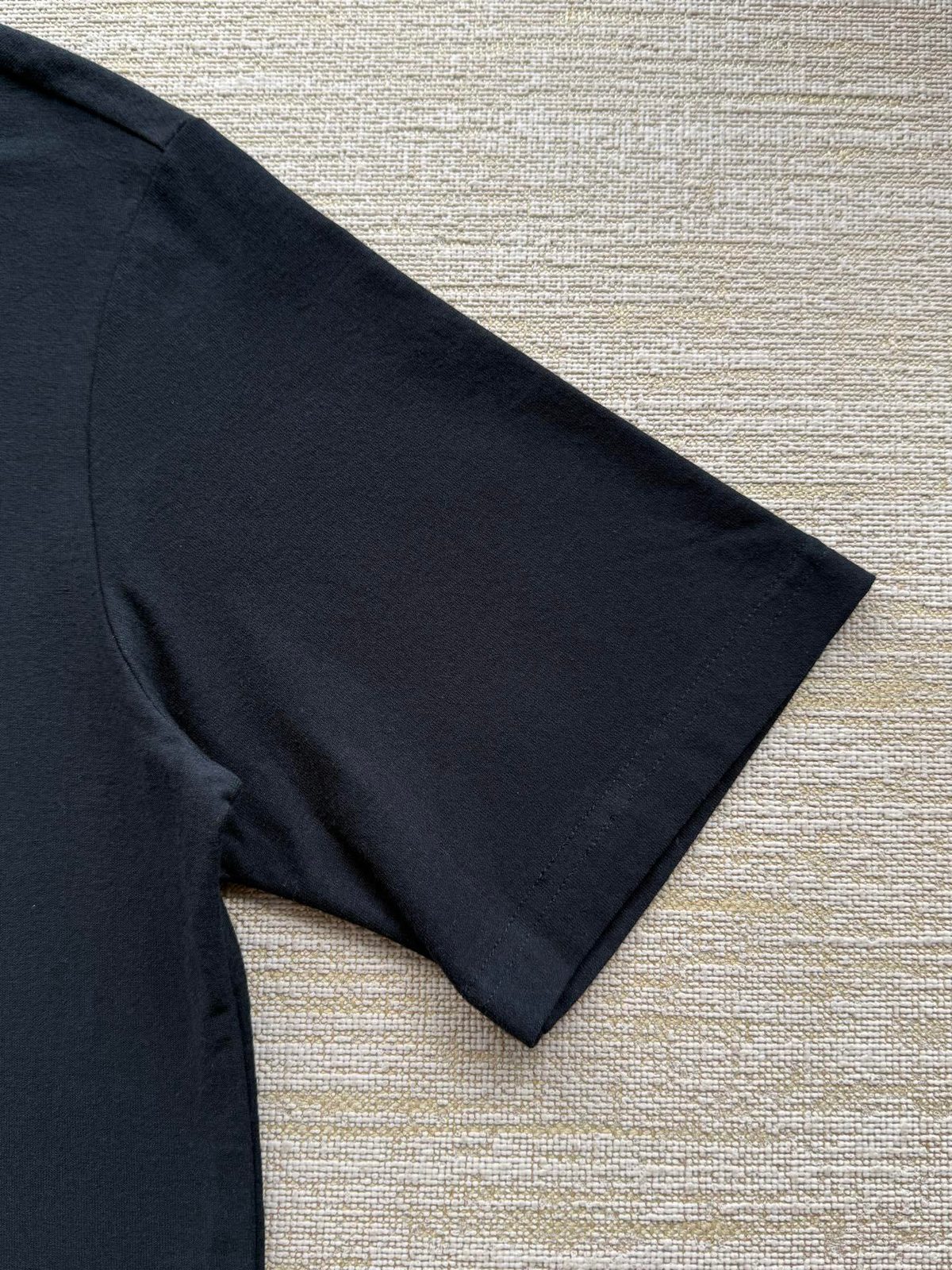 Prada Black Crewneck Long Sleeve T-Shirt