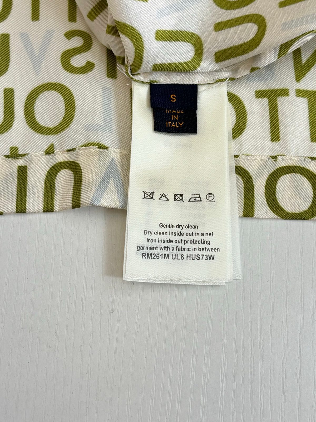 Louis Vuitton Monogram Print Short Sleeve Shirt