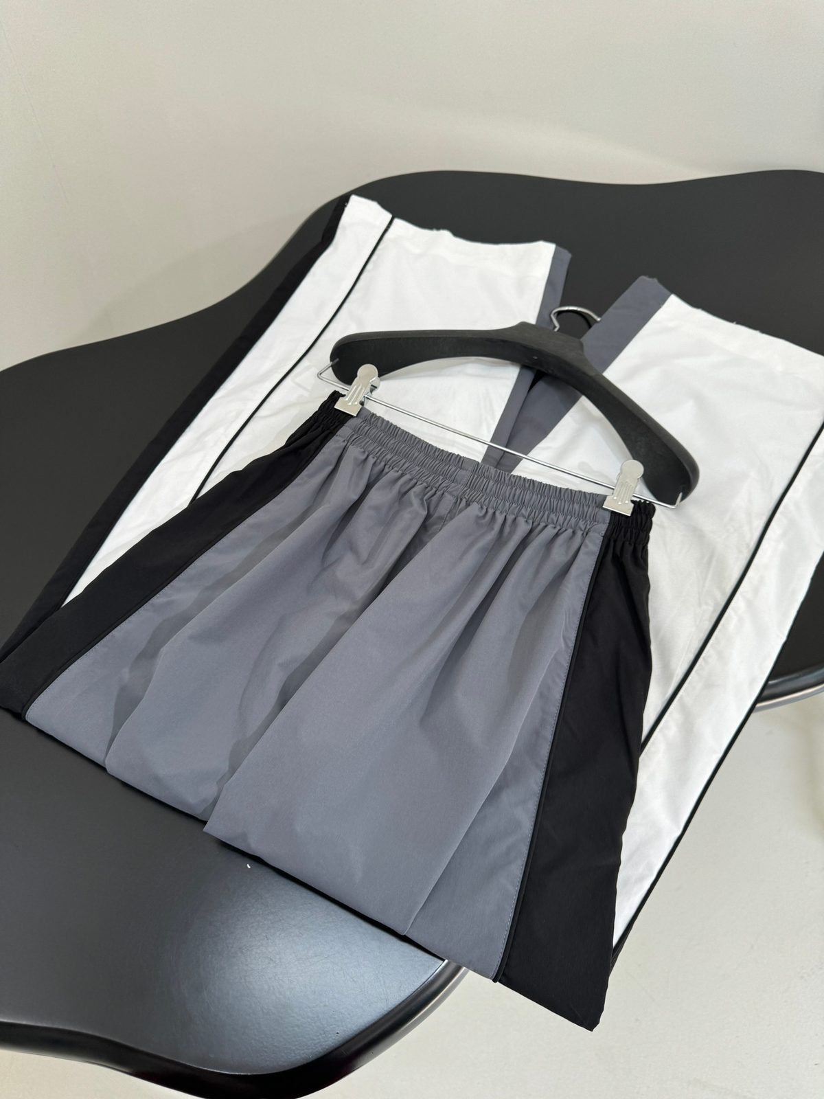 Balenciaga White Track Pants with Drawstring