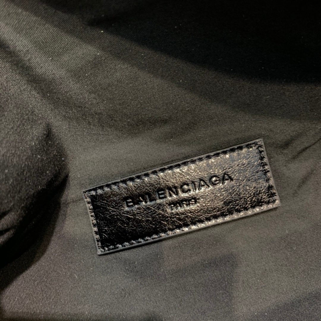 Balenciaga Graffiti Leather Belt Bag
