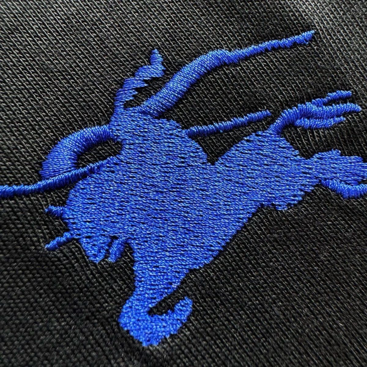 Burberry Blue EKD Embroidered T-Shirt