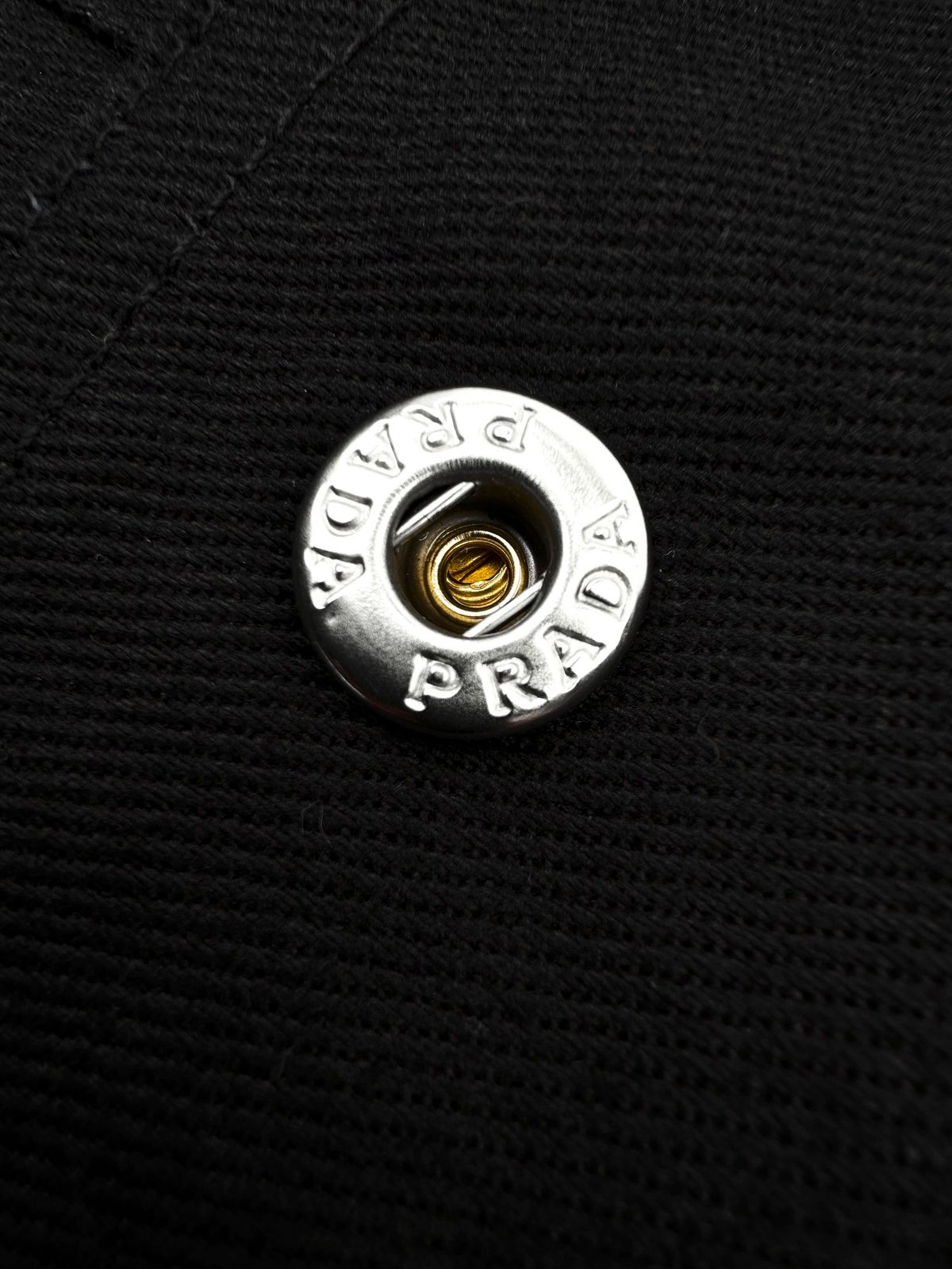 Prada Nylon Cargo Triangle Logo Shorts