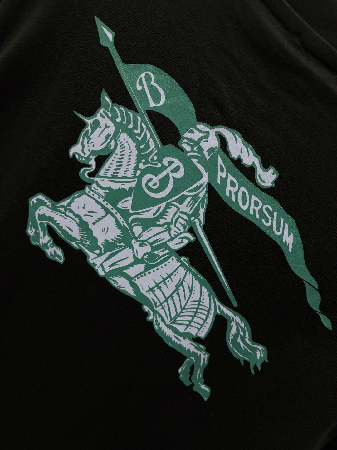 Burberry Knight Crest Graphic T-Shirt