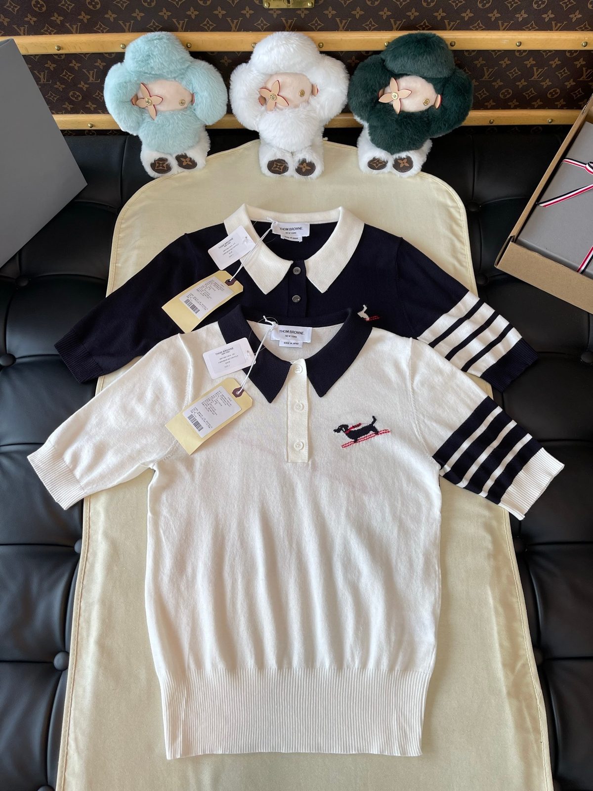 Thom Browne Striped Polo Shirt