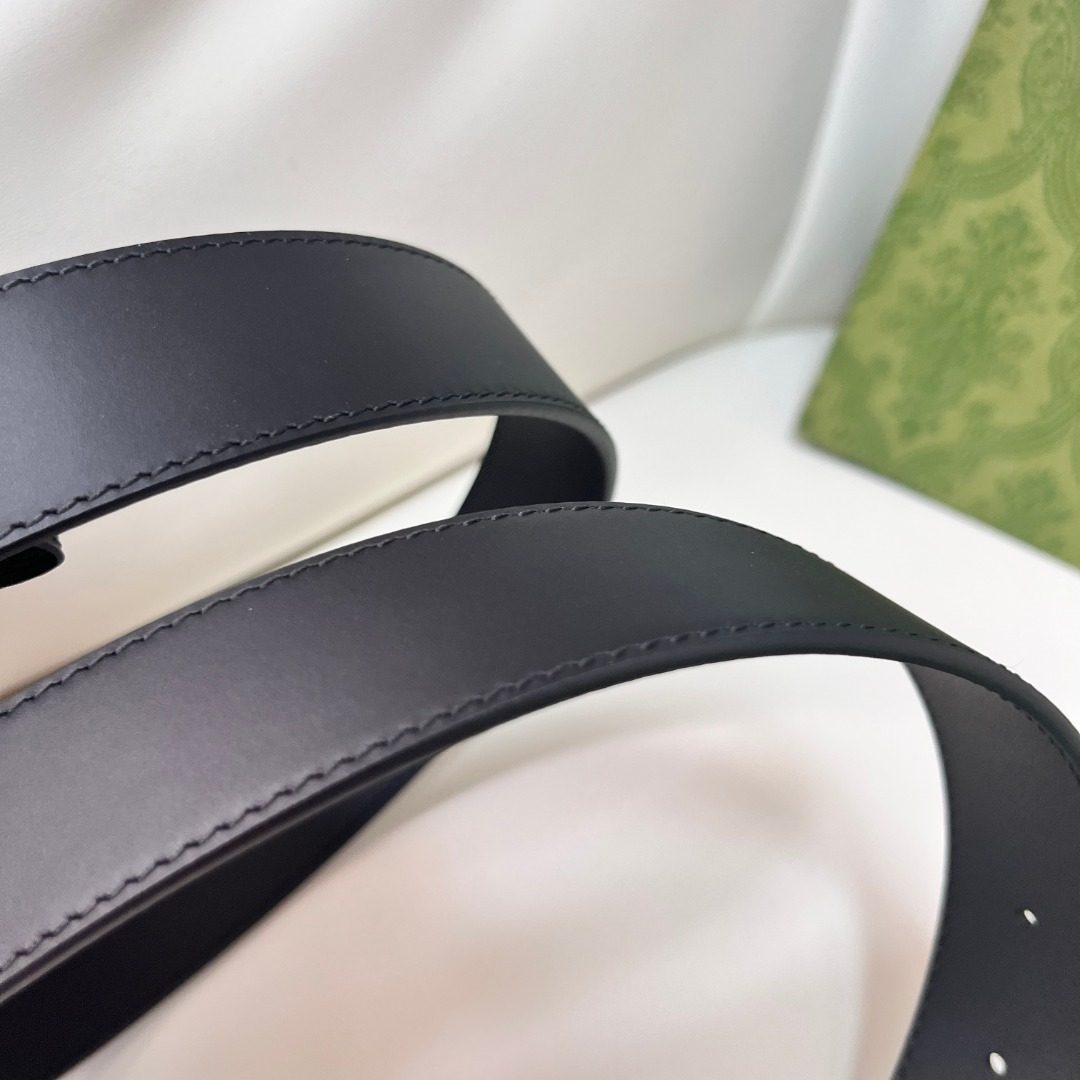 Gucci GG Marmont Leather Belt
