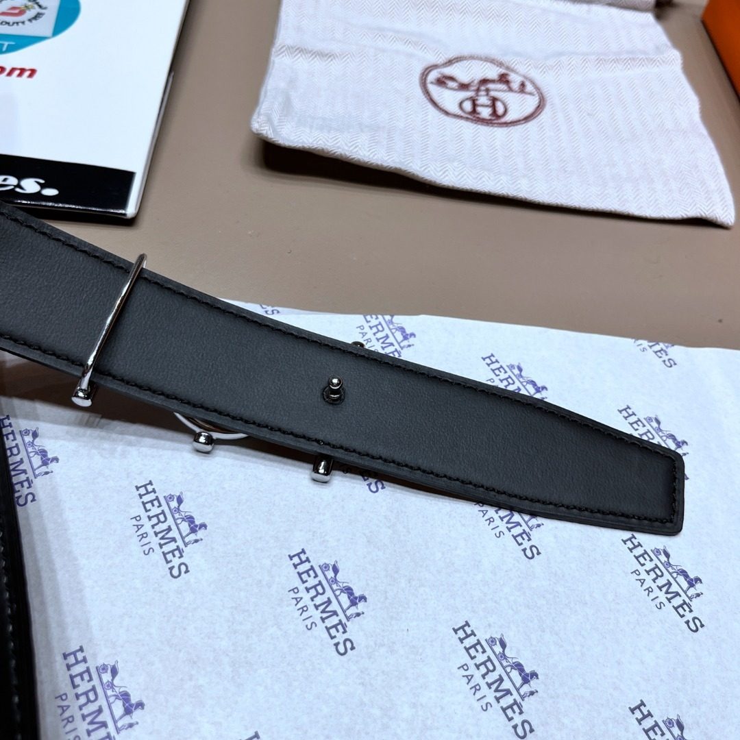 Hermès Reversible Leather Belt