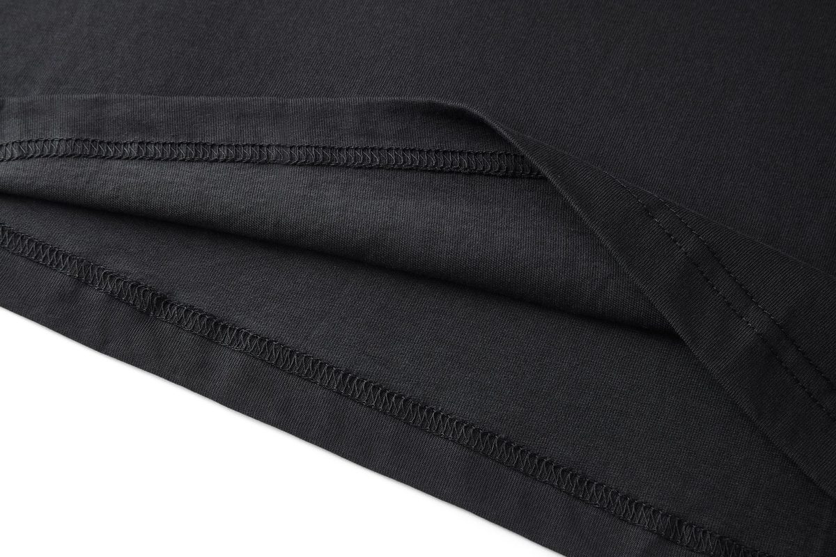 Balenciaga Men's Black Crewneck T-Shirt