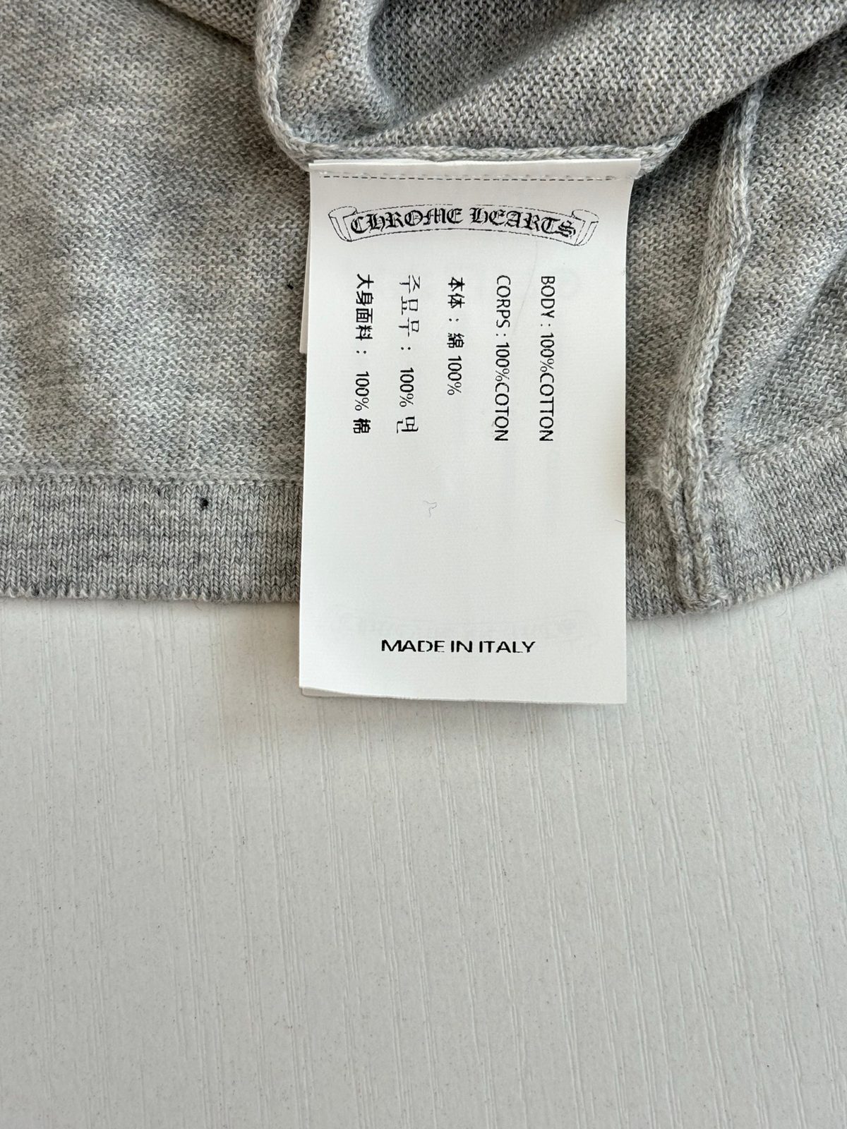 Chrome Hearts Raglan Crewneck Sweatshirt