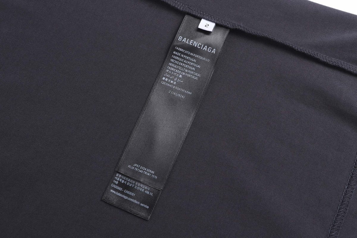Balenciaga Logo Print Short Sleeve T-Shirt