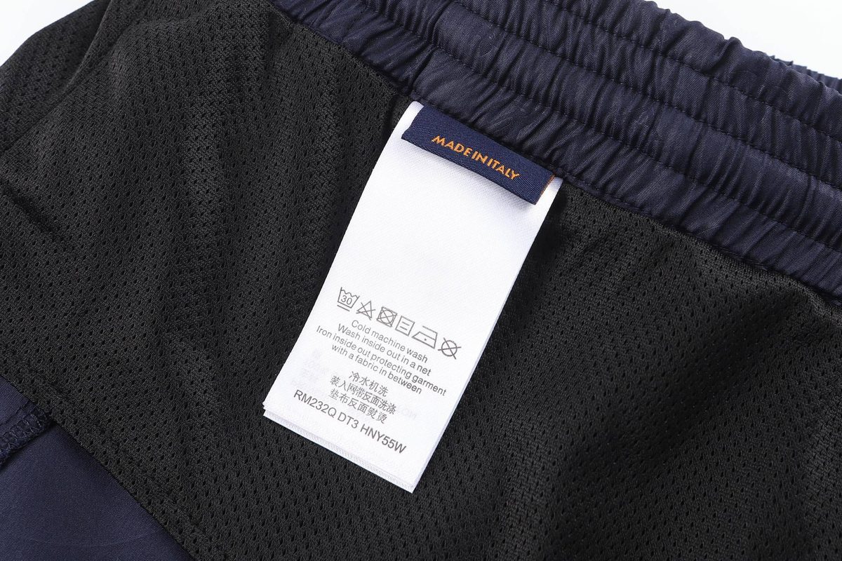 Louis Vuitton Monogram Casual Shorts Navy