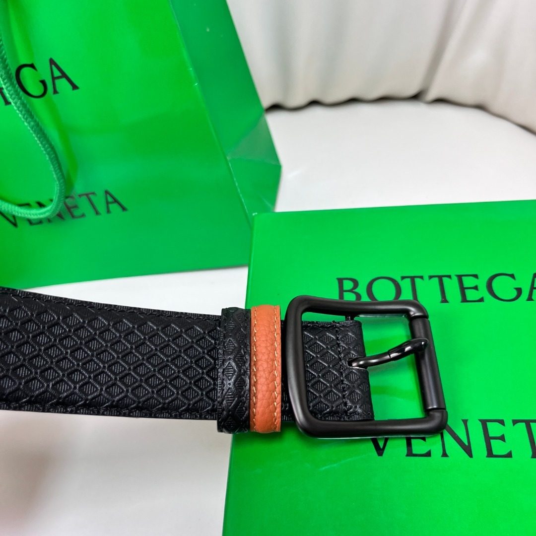 Bottega Veneta Intrecciato Leather Belt