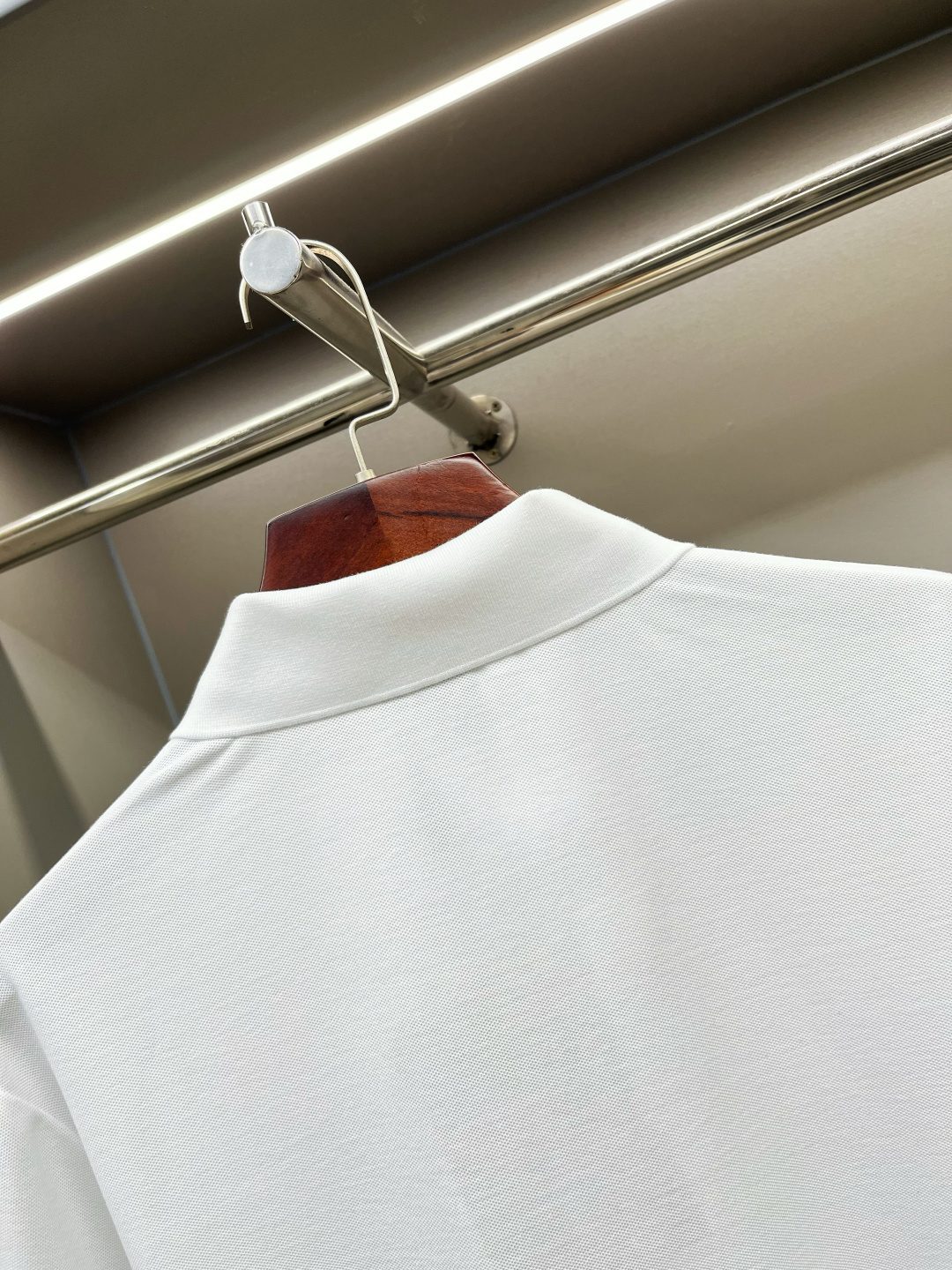 Burberry TB Logo Polo Shirt White