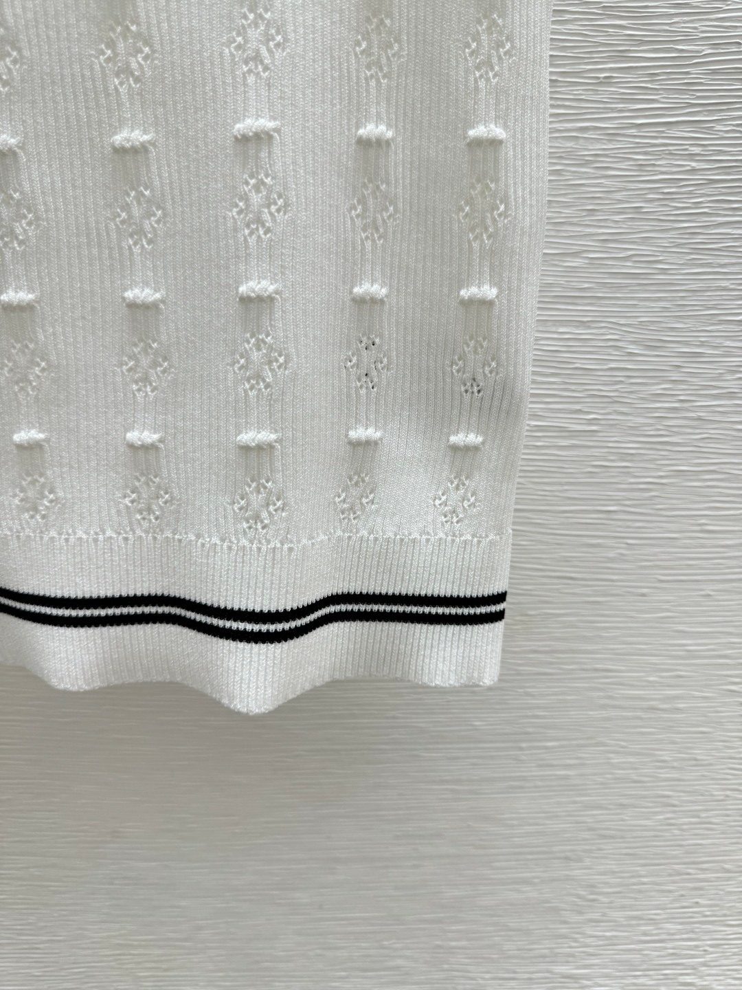 Miu Miu Ribbed Knit Tank Top