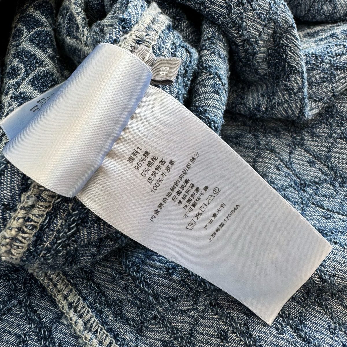 Unable to identify - Textured Knit Sweater with Asian Label