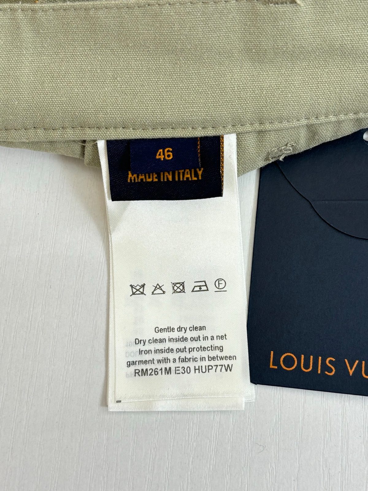 Louis Vuitton Cargo Shorts Khaki