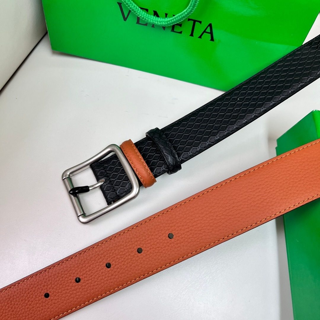 Bottega Veneta Intrecciato Leather Belt