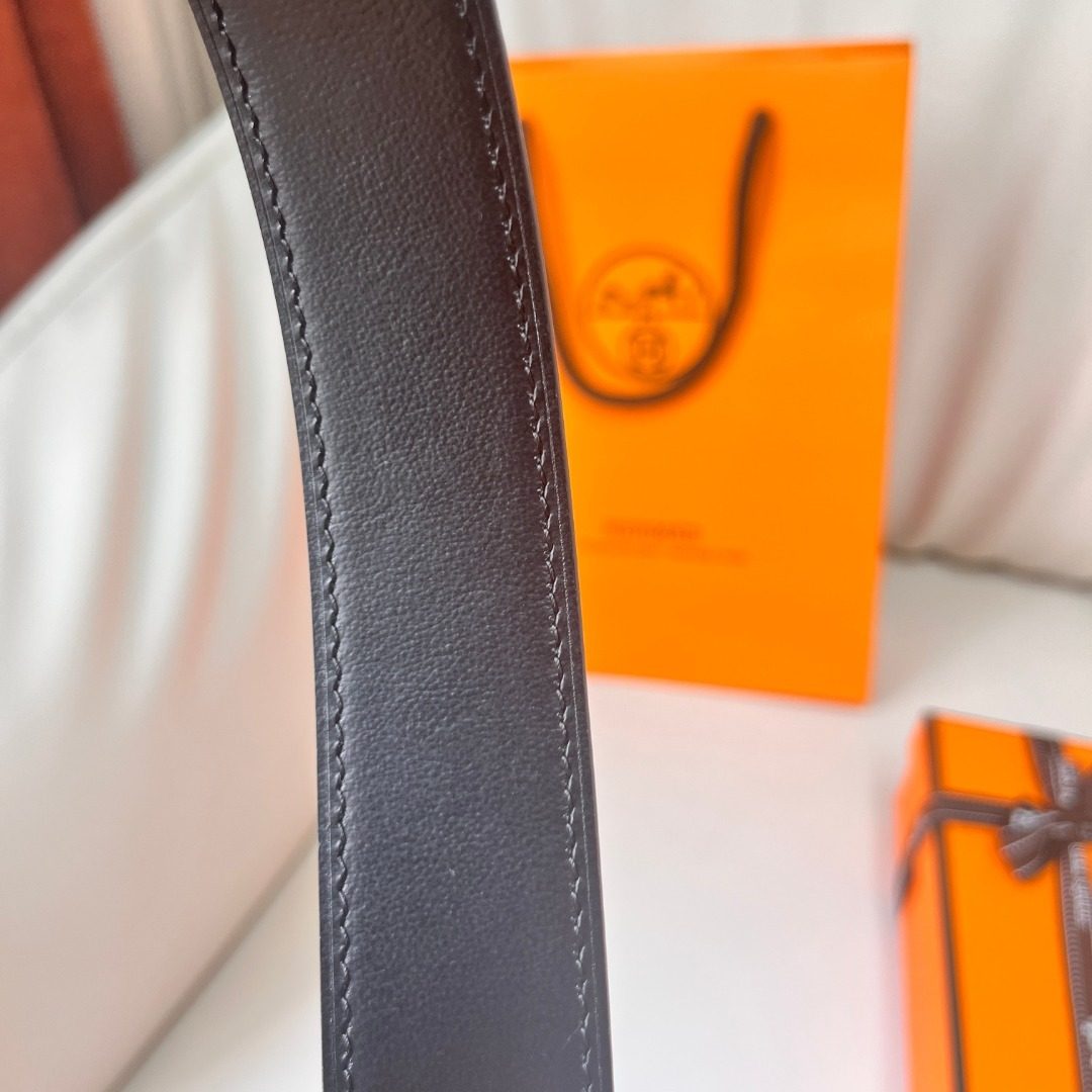 Hermès Constance H Leather Belt