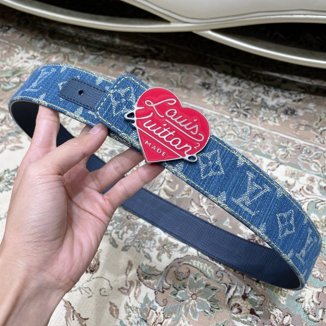 Louis Vuitton Damier Monogram Belt