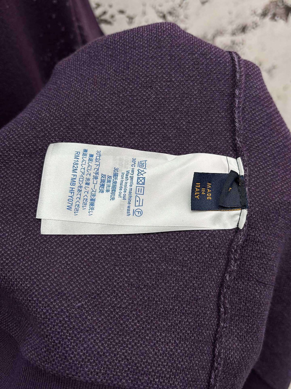 Louis Vuitton Purple Crewneck T-Shirt