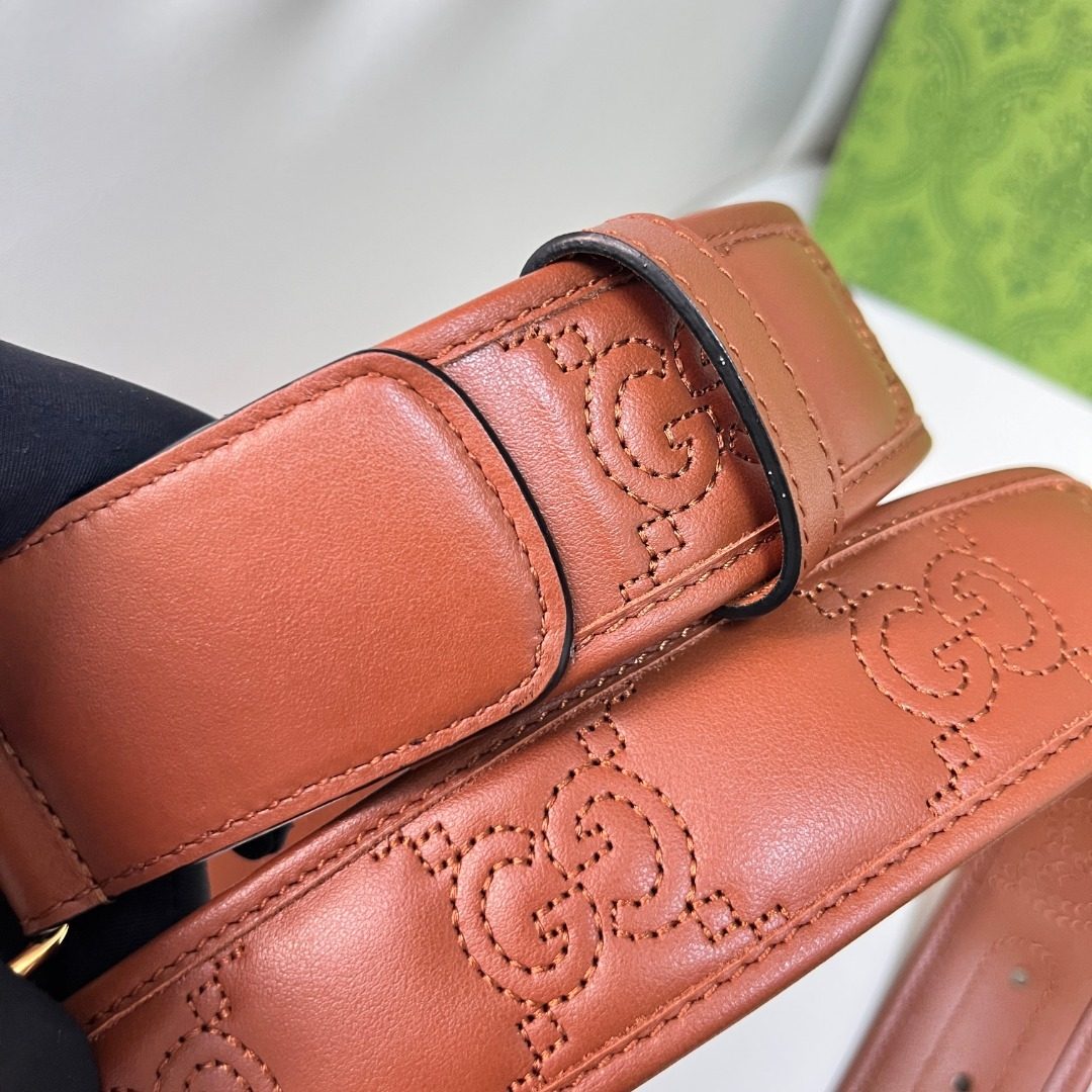 Gucci GG Marmont Leather Belt
