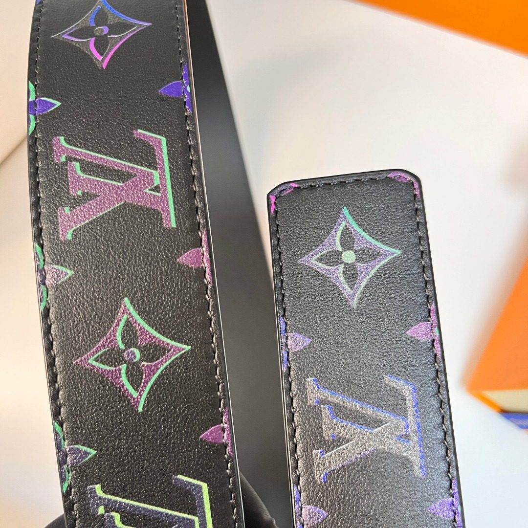 Louis Vuitton Monogram Multicolor Leather Belt