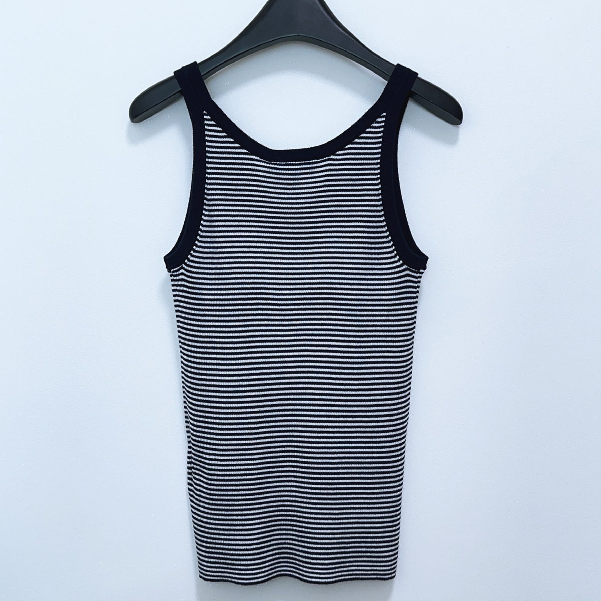 Prada Striped Wool Tank Top