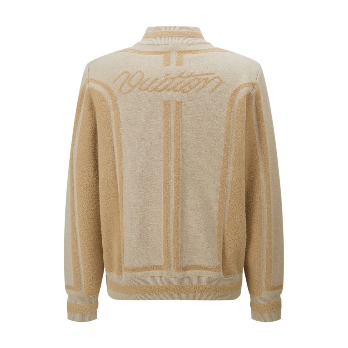 Louis Vuitton Monogram Knit Track Jacket