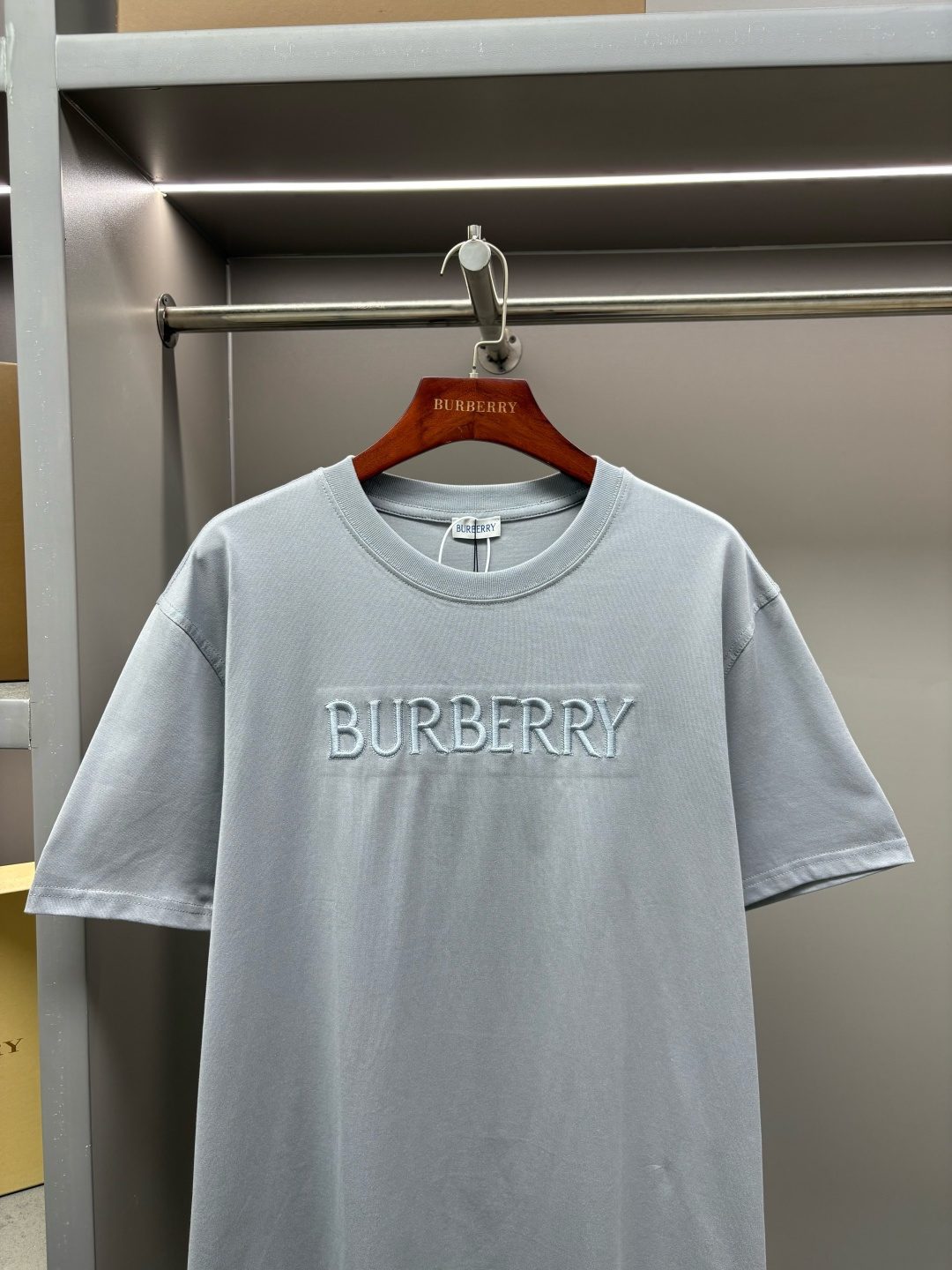 Burberry Embroidered Logo T-Shirt