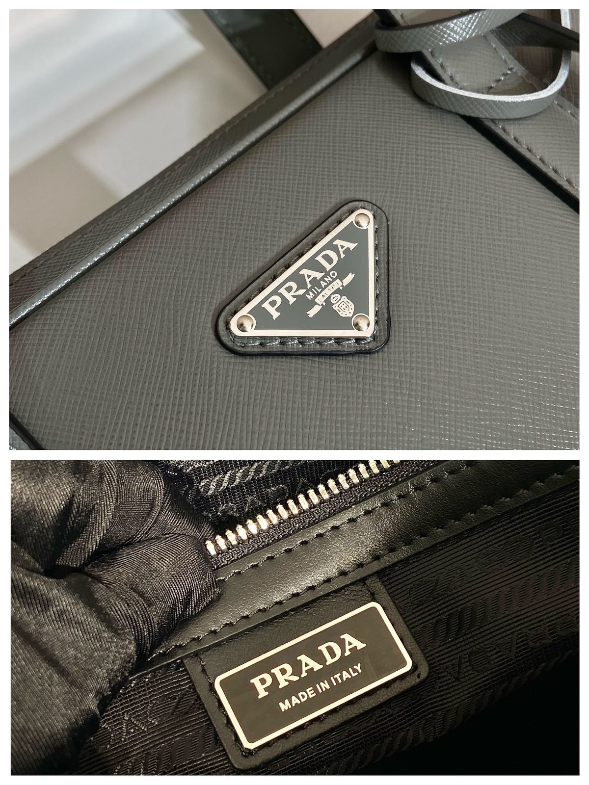 Prada Saffiano Leather Tote Bag
