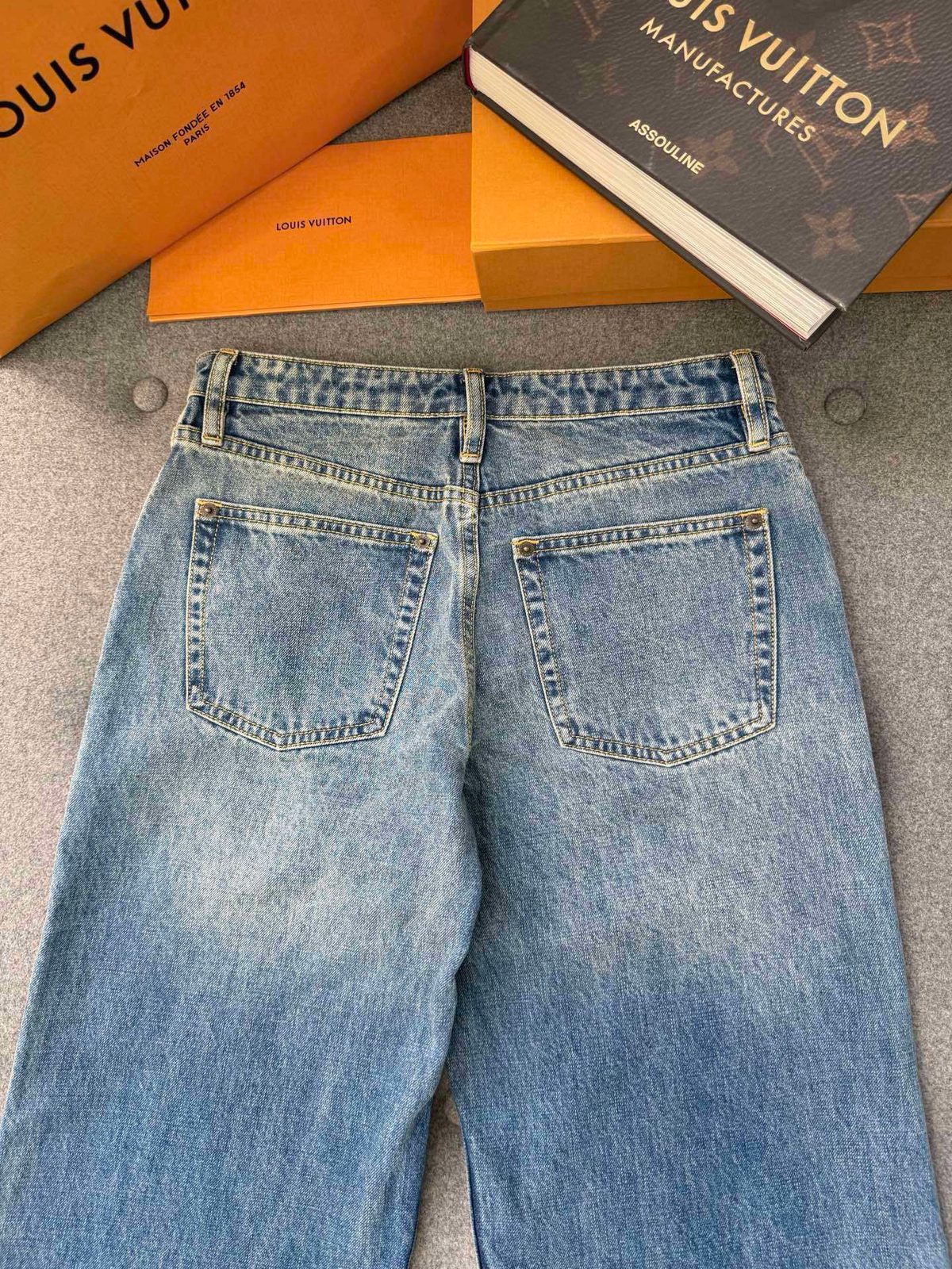 Louis Vuitton Monogram Flare Jeans
